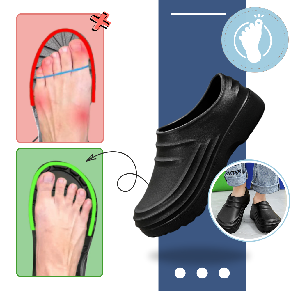 Sabots de travail orthopédiques