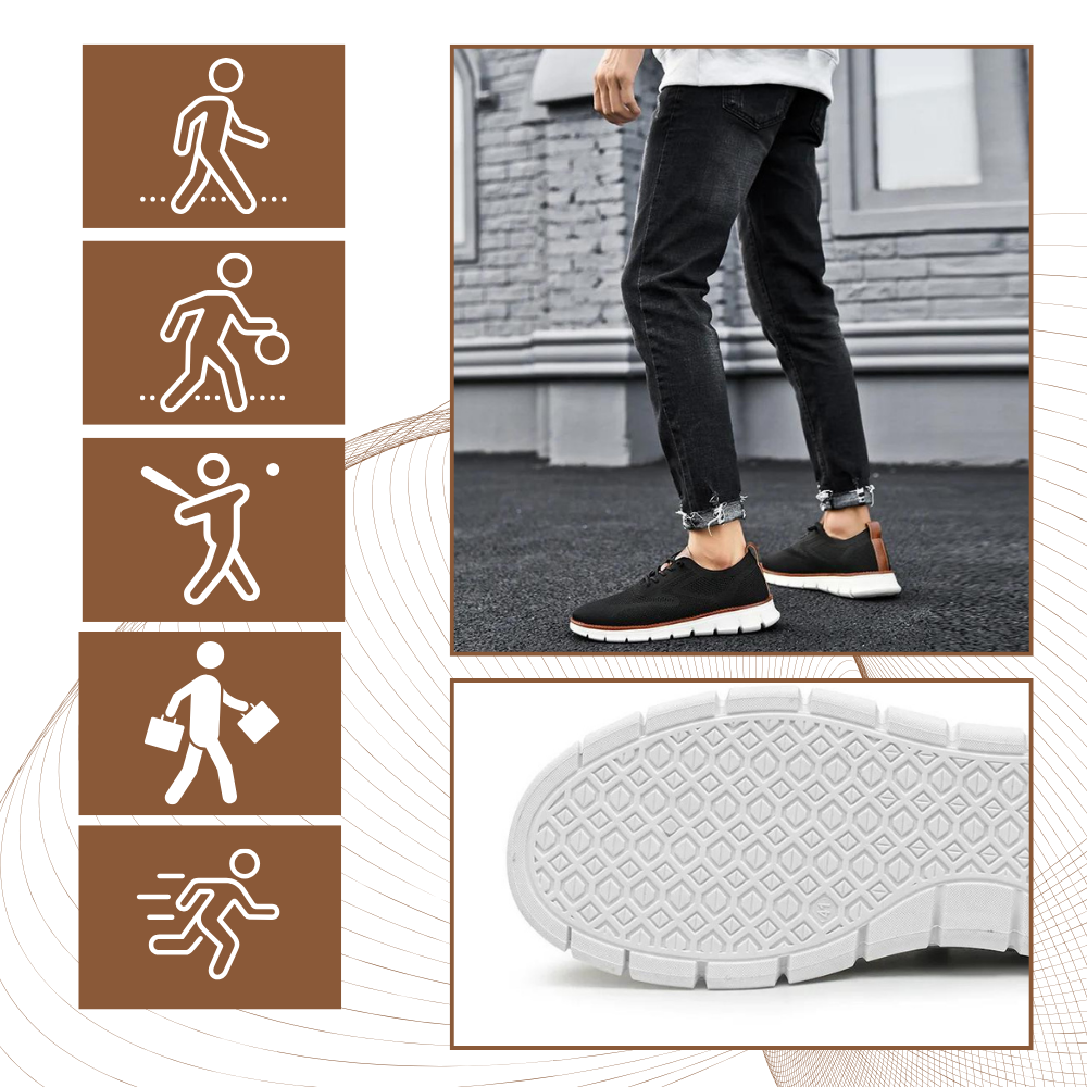 Chaussures orthopédiques respirantes avec soutien de la voûte plantaire