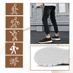 Chaussures orthopédiques respirantes avec soutien de la voûte plantaire