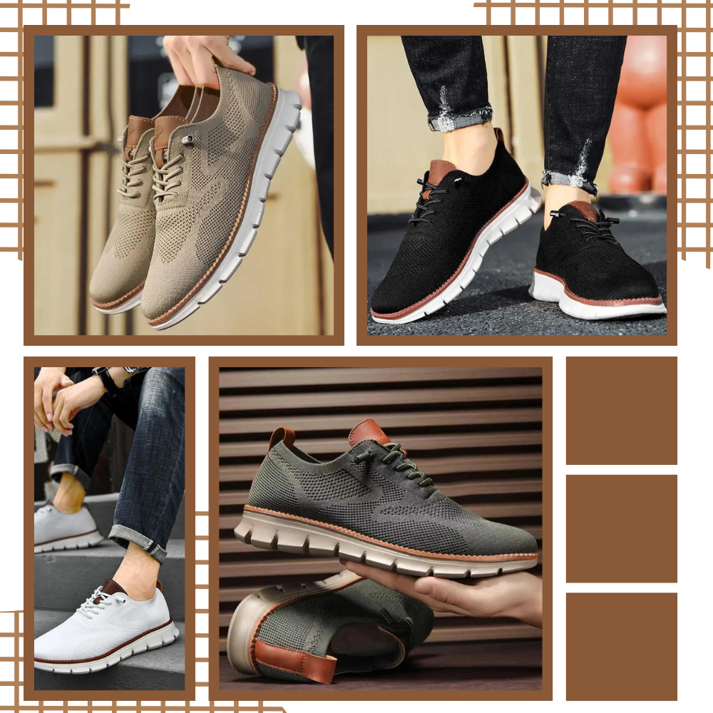 Chaussures orthopédiques respirantes avec soutien de la voûte plantaire