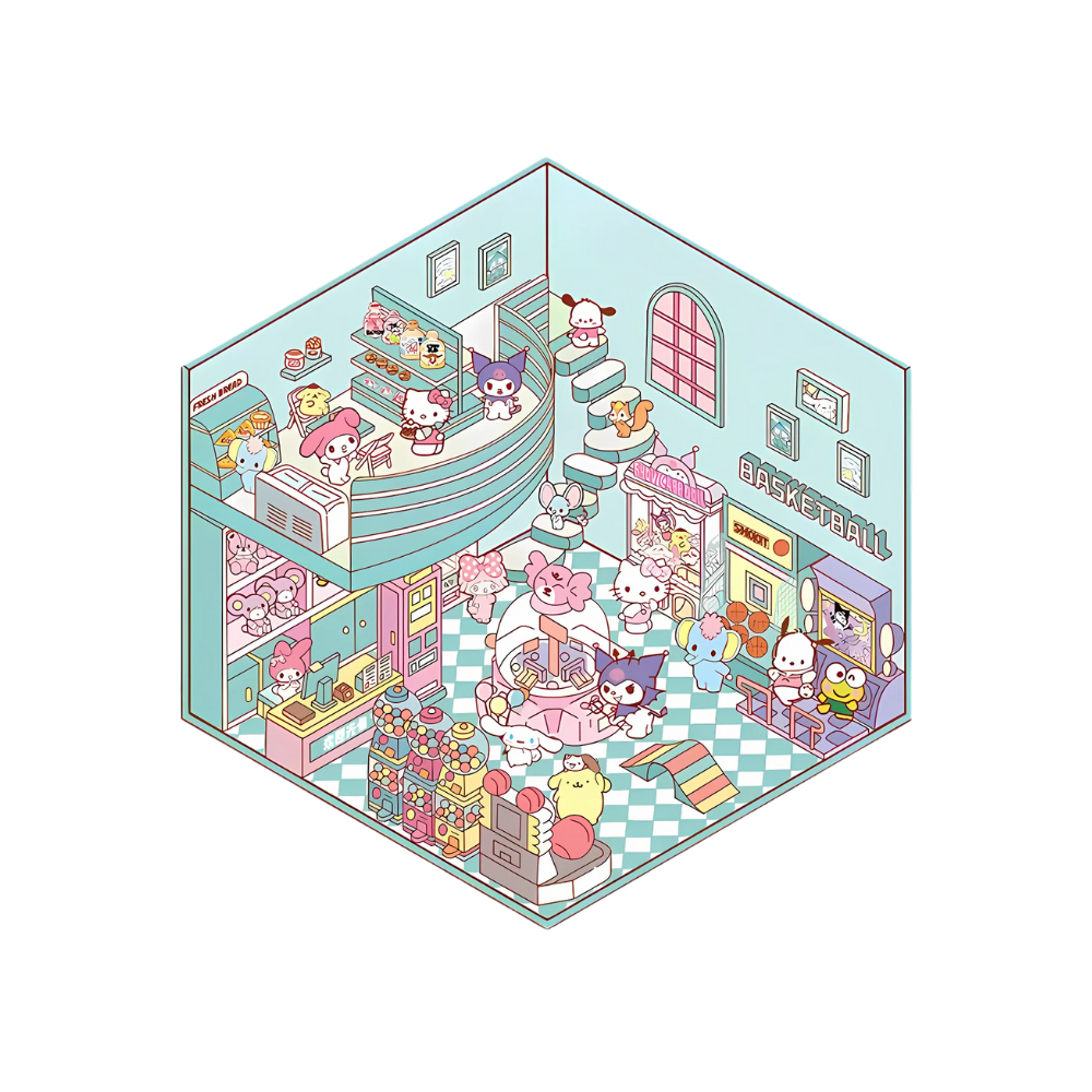 Autocollants Pastels de Mises en Scènes