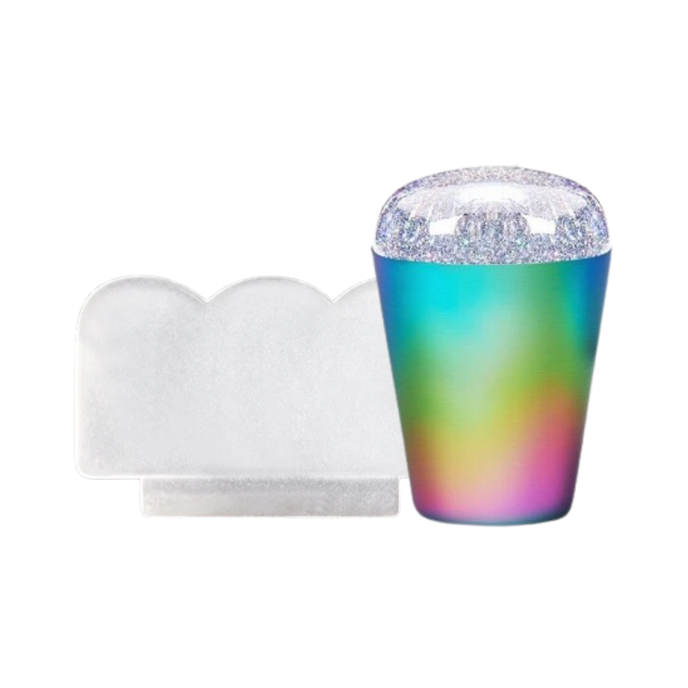 Outil de nail art transparent symétrie parfaite