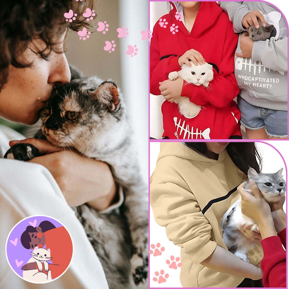 Sweat à capuche interactif pour animaux