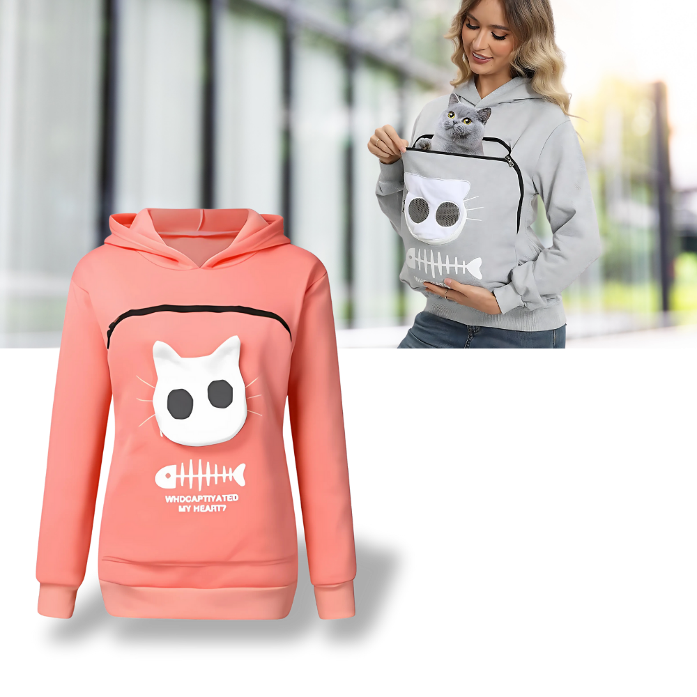 Sweat à capuche interactif pour animaux