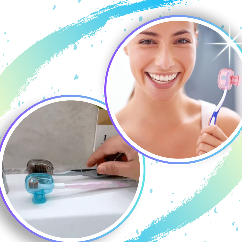 Couvercle hygiénique portable pour tête de brosse à dents