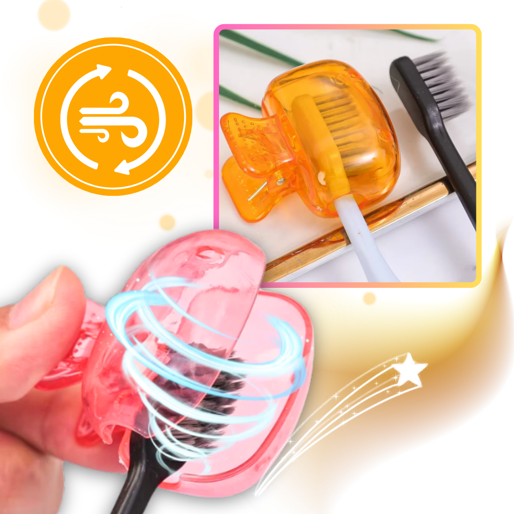 Couvercle hygiénique portable pour tête de brosse à dents