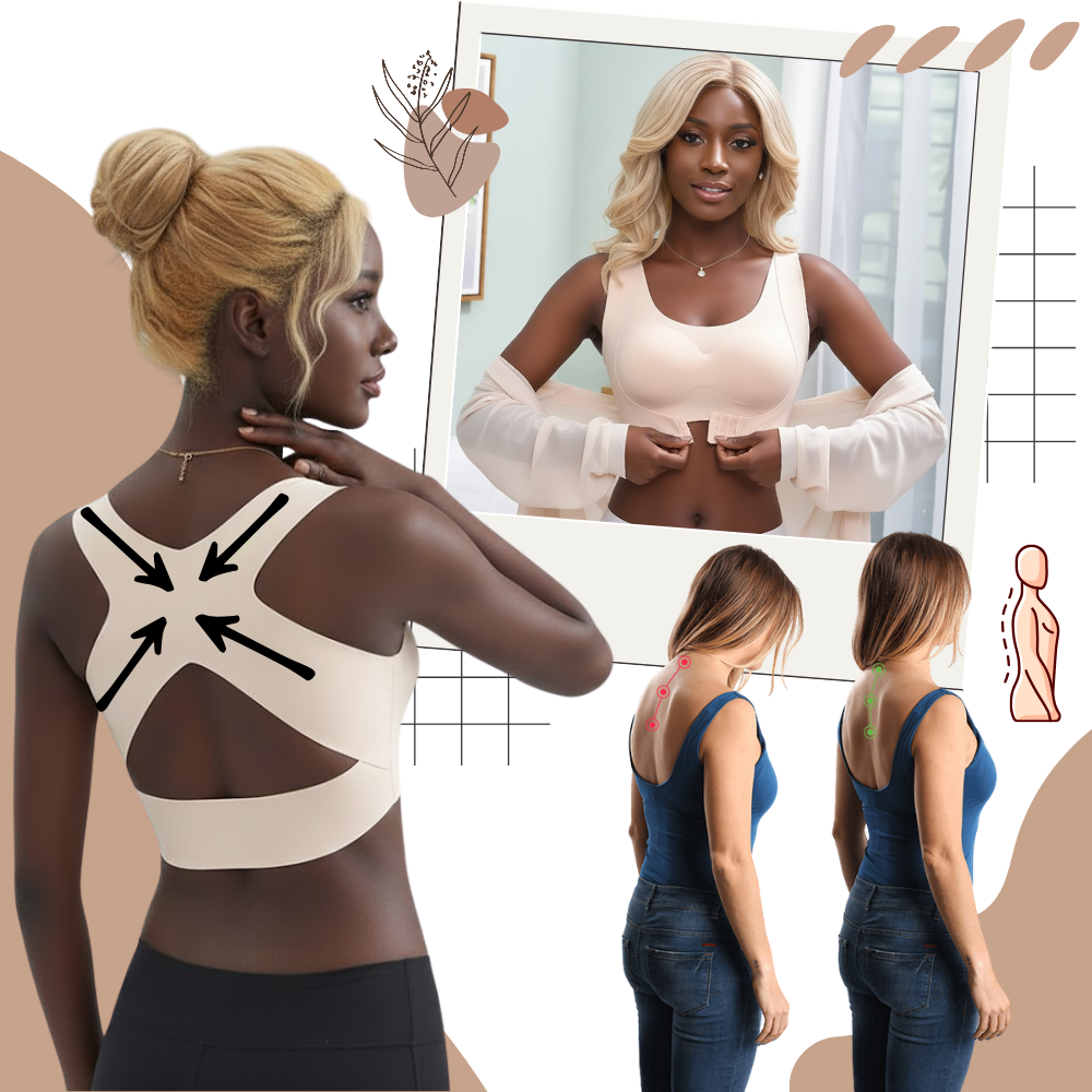 Soutien-gorge brassière sans coutures avec soutien postural
