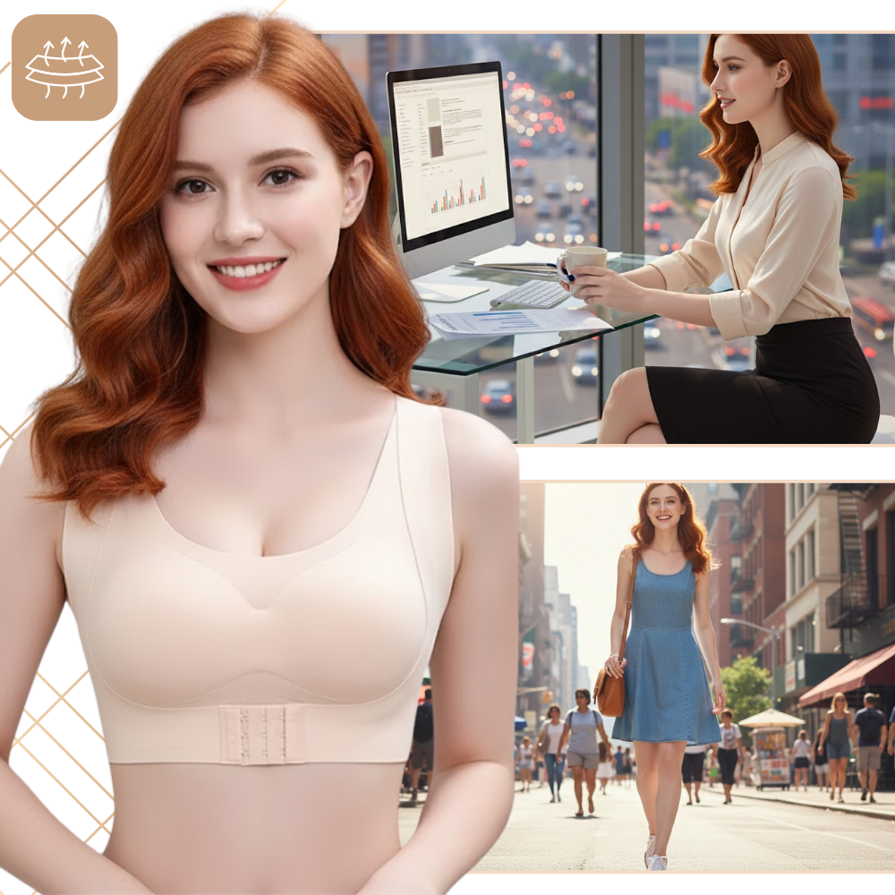 Soutien-gorge brassière sans coutures avec soutien postural
