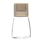 Salière et poivrière à poussoir précis