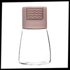 Salière et poivrière à poussoir précis