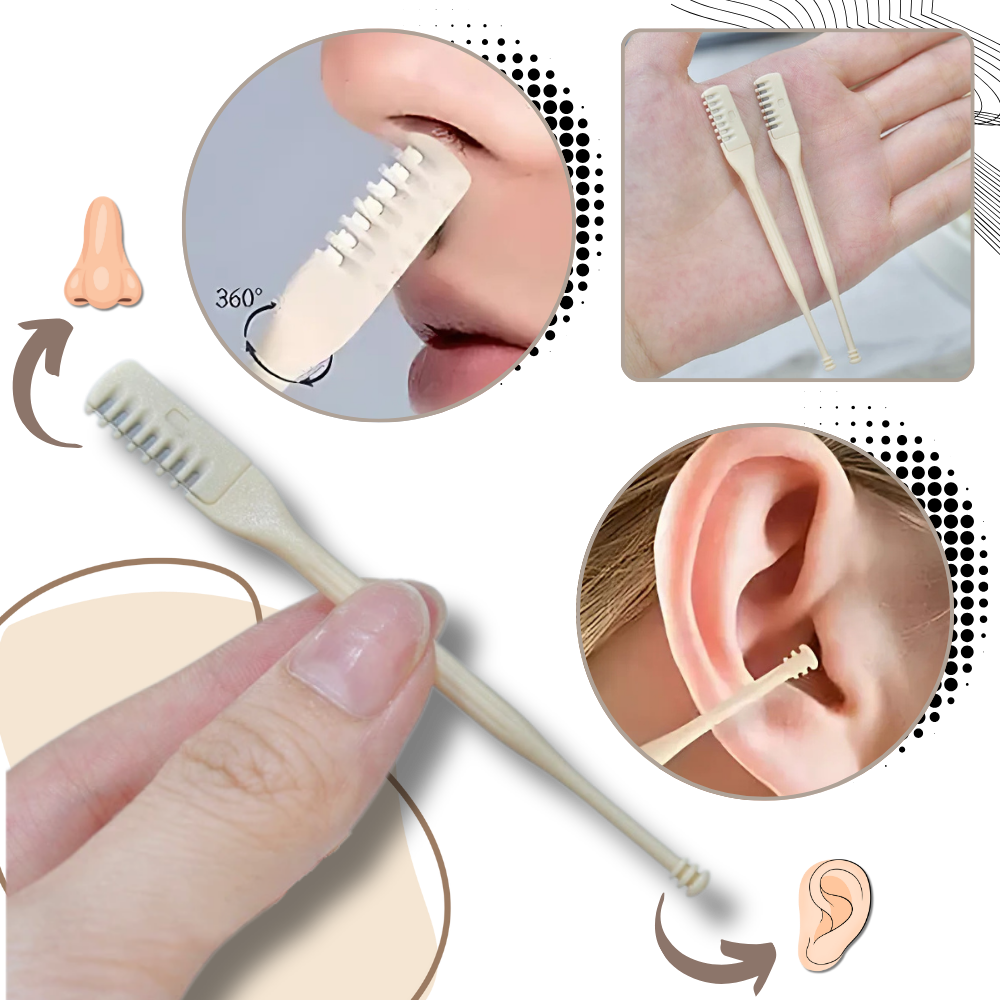 Tondeuse manuelle de précision pour nez