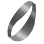 1x Bande Élastique Incurvée Coupe Cheveux Dégradé