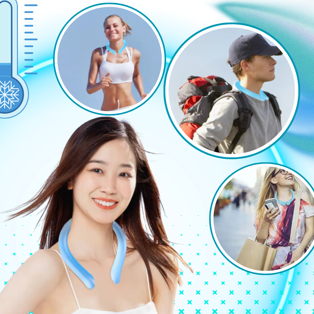 Anneau rafraîchissant pour le cou