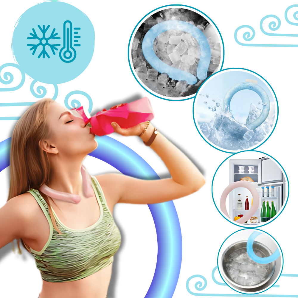 Anneau rafraîchissant pour le cou