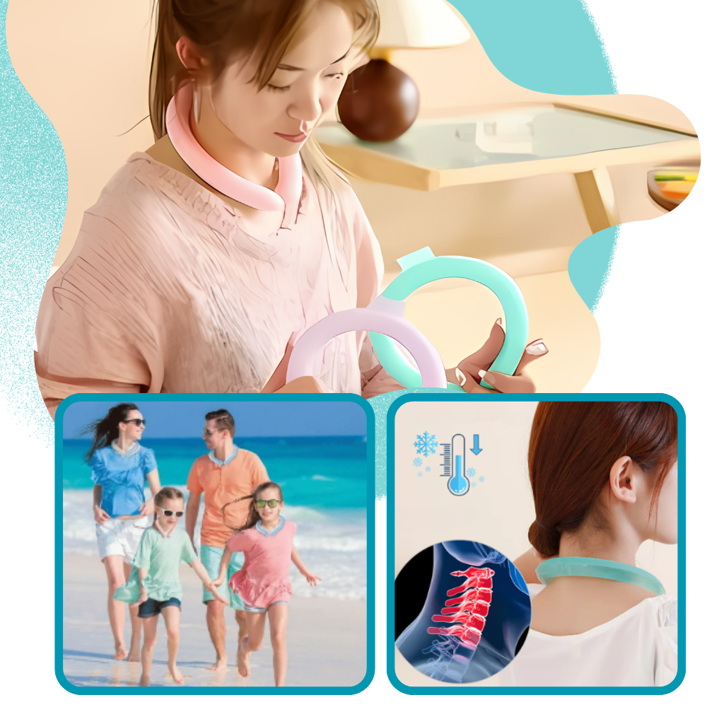 Anneau rafraîchissant pour le cou