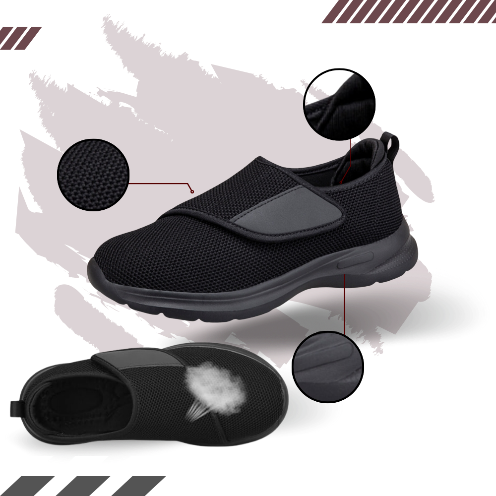 Chaussures pour pieds diabétiques à soulagement rapide du talon