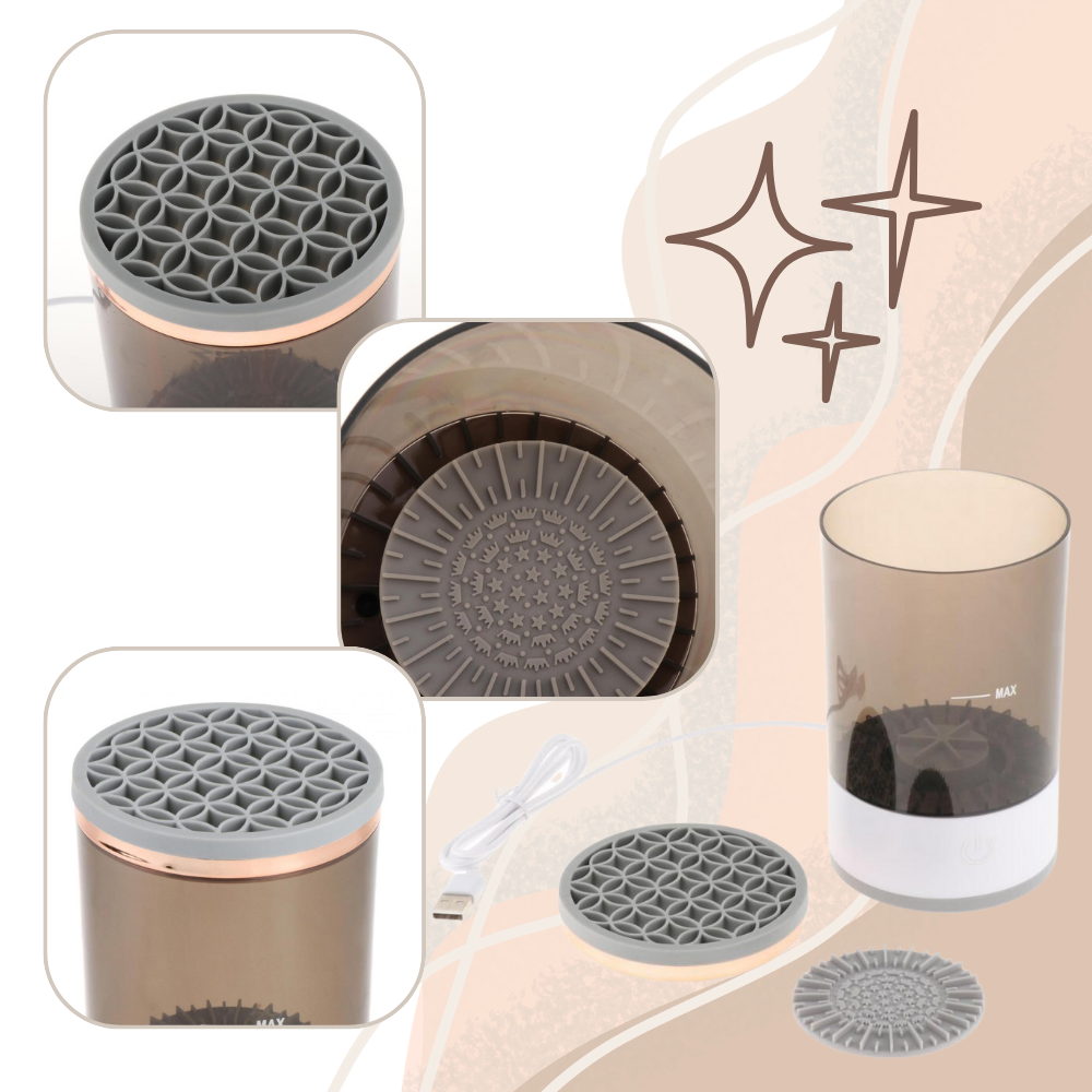 Nettoyeur de pinceaux électrique rapide et rechargeable