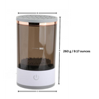 Nettoyeur de pinceaux électrique rapide et rechargeable