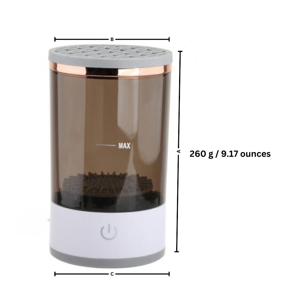 Nettoyeur de pinceaux électrique rapide et rechargeable