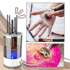 Nettoyeur de pinceaux électrique rapide et rechargeable