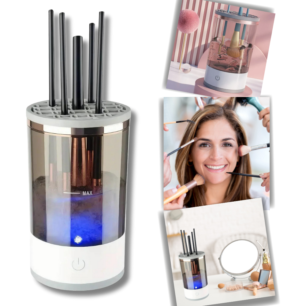 Nettoyeur de pinceaux électrique rapide et rechargeable