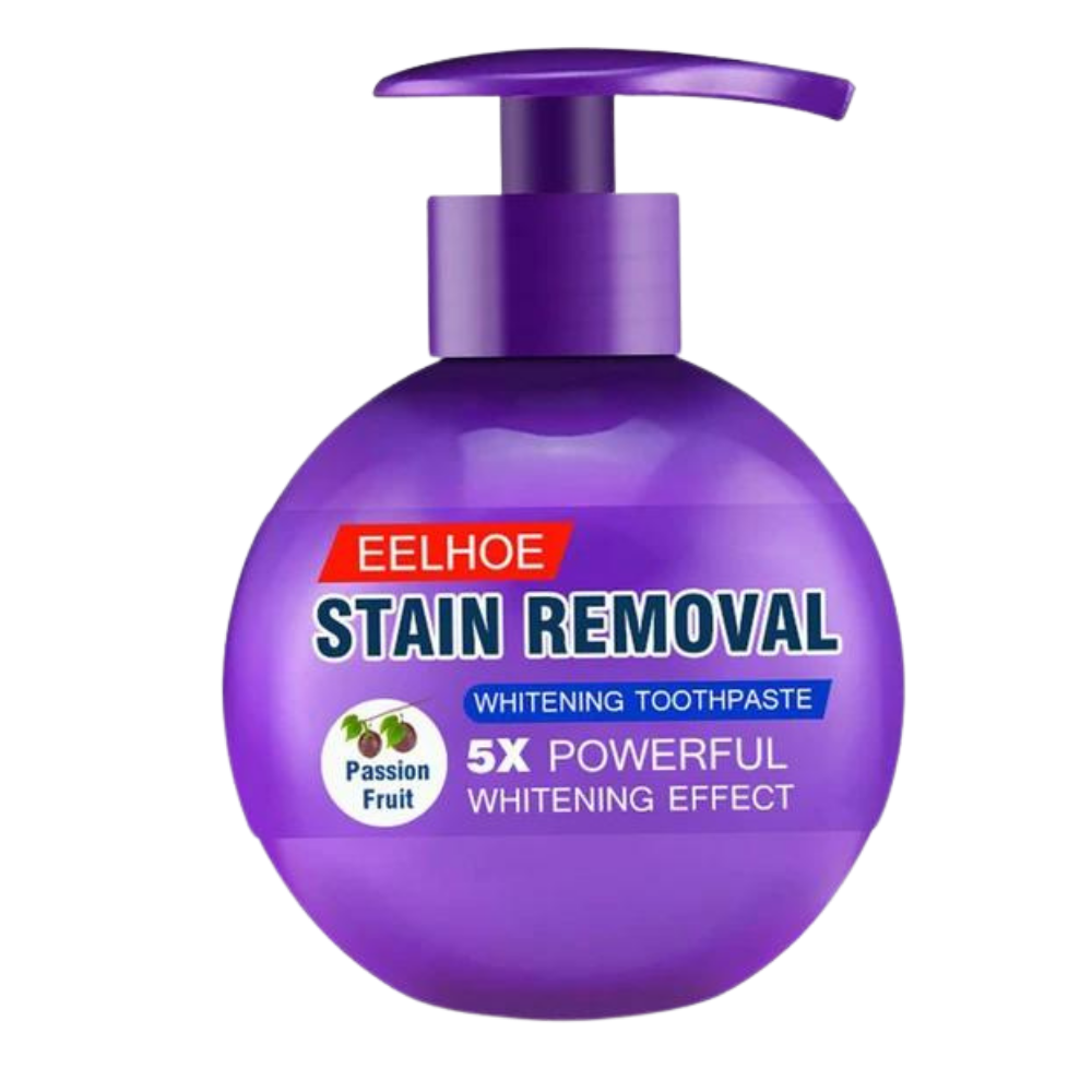 Dentifrice blanchisseur de dents et élimination rapide des taches