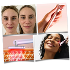 Bâton de soin du visage par lumière rouge