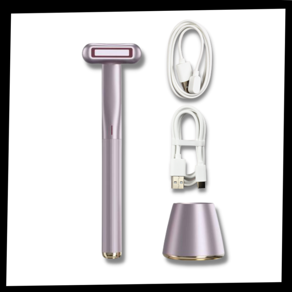 Bâton de soin du visage par lumière rouge