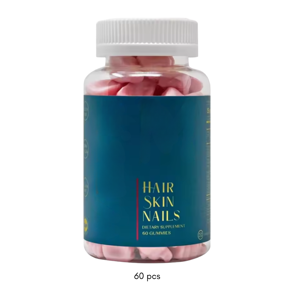 Gummies à la framboise enrichies en biotine