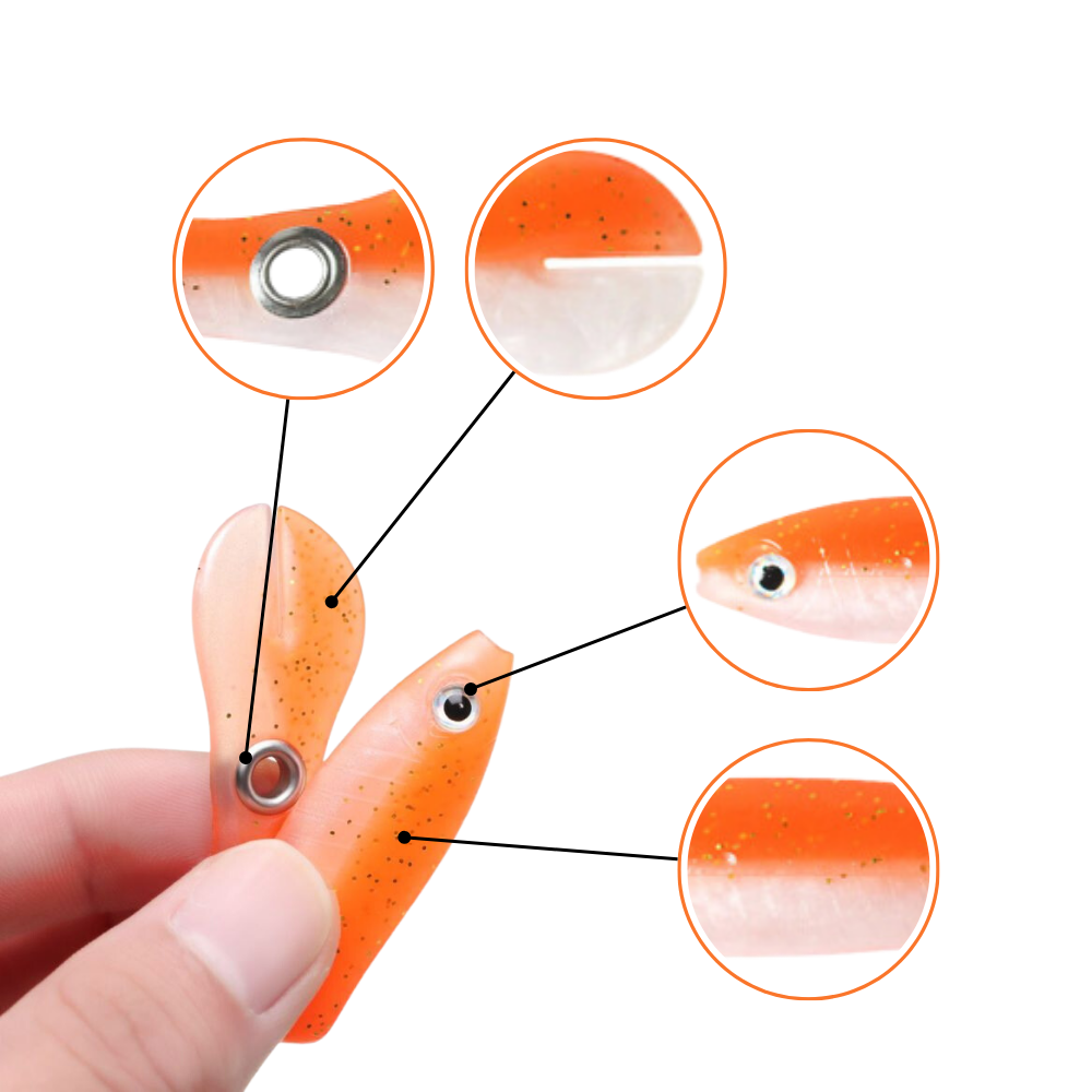 Appâts de pêche réalistes