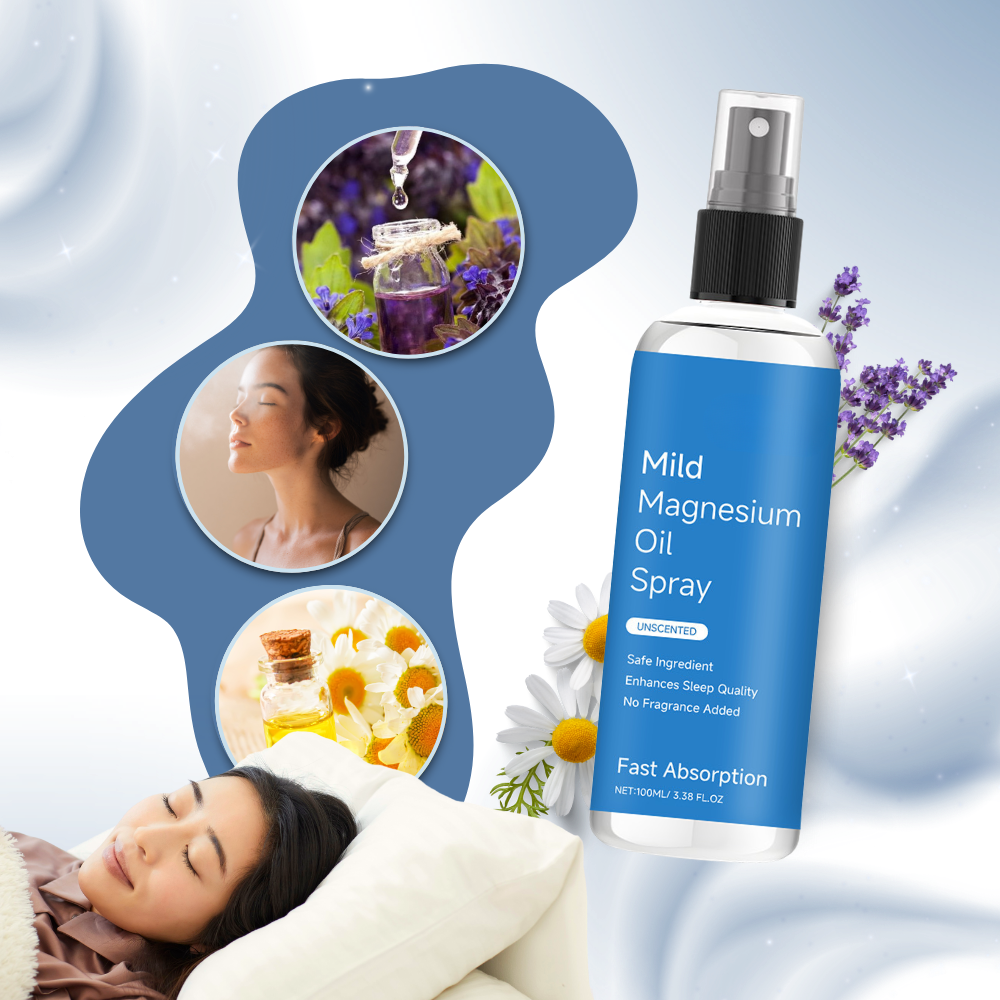 Spray relaxant au chlorure de magnésium