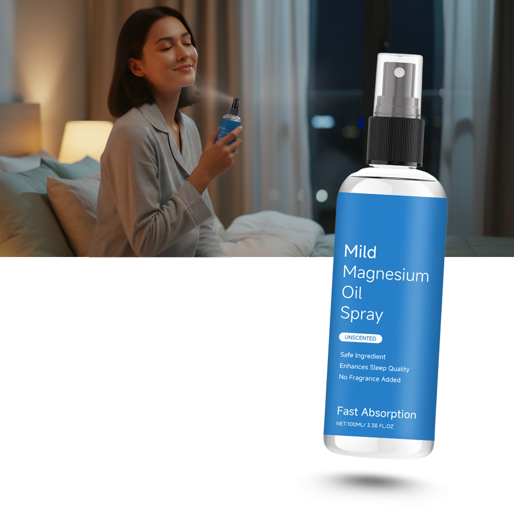 Spray relaxant au chlorure de magnésium