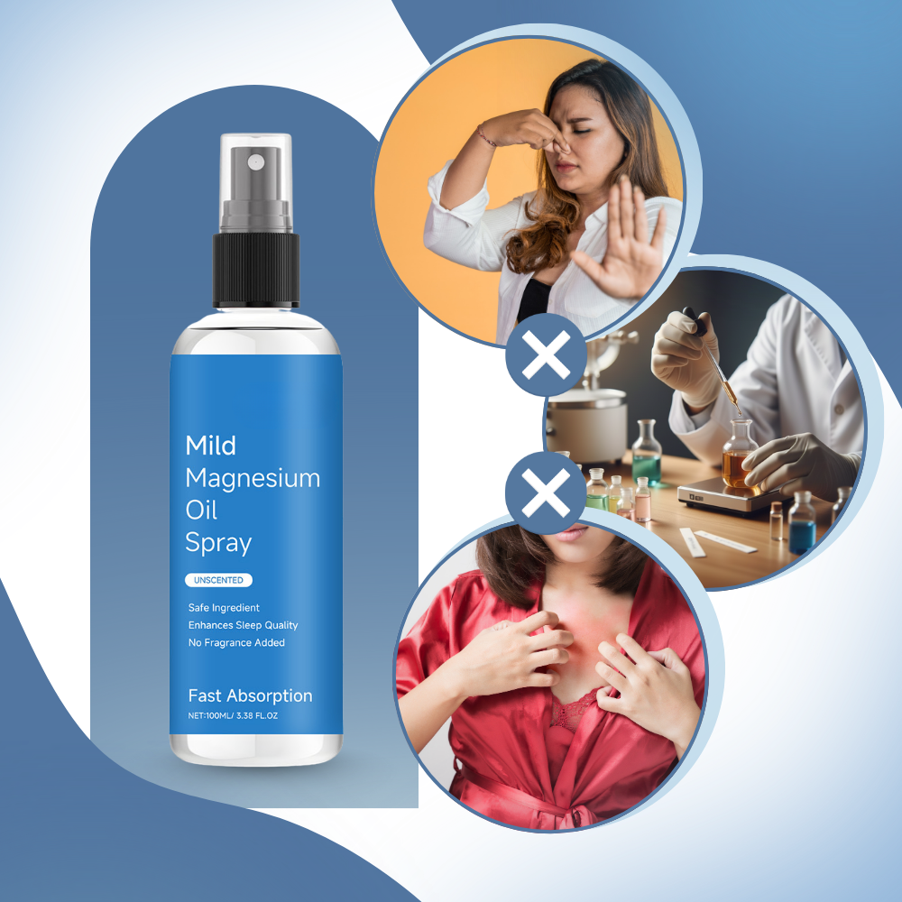 Spray relaxant au chlorure de magnésium