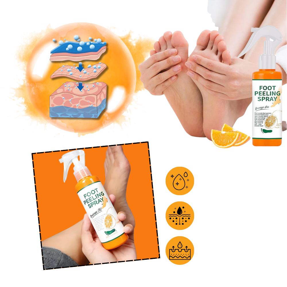 Spray revitalisant pour les pieds