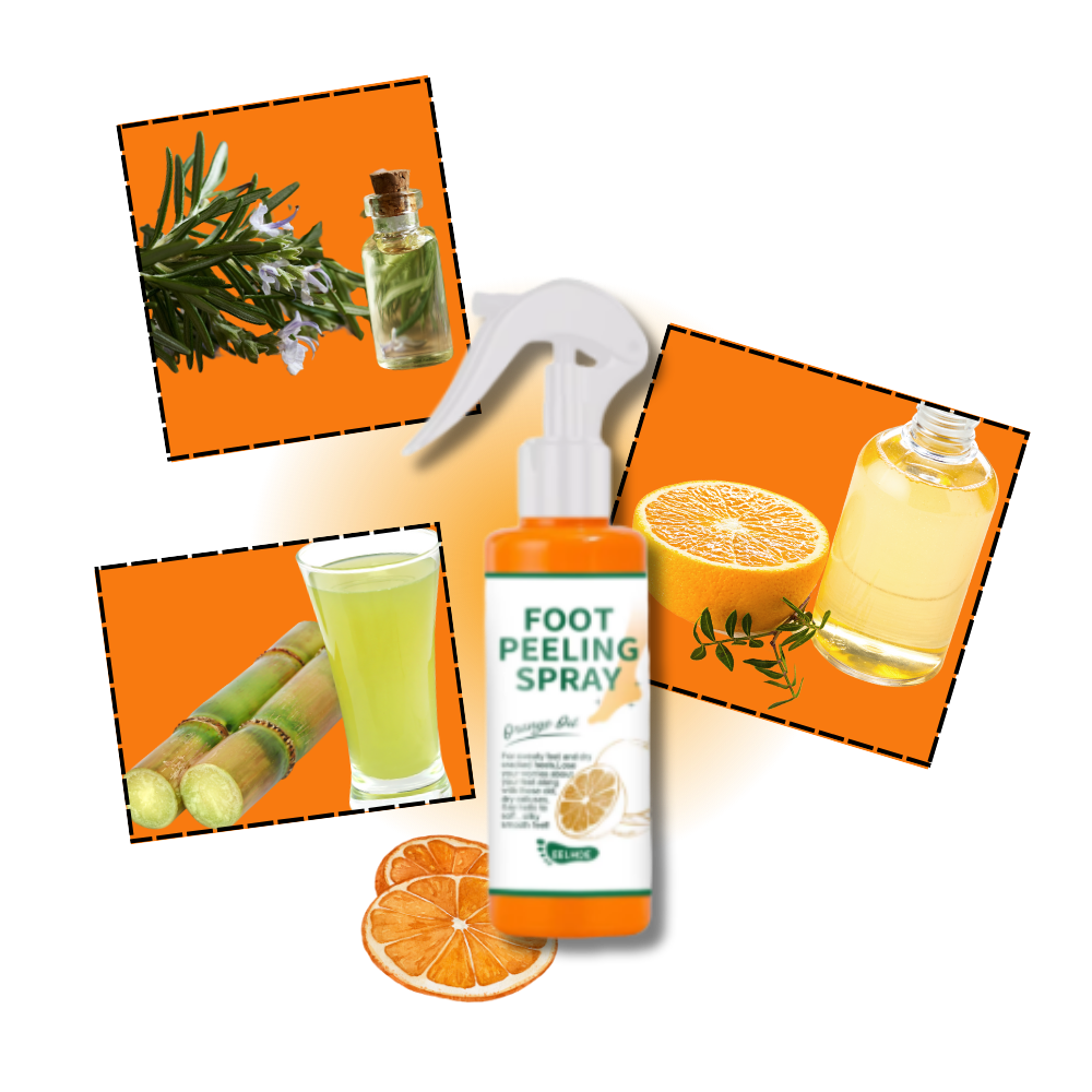 Spray revitalisant pour les pieds