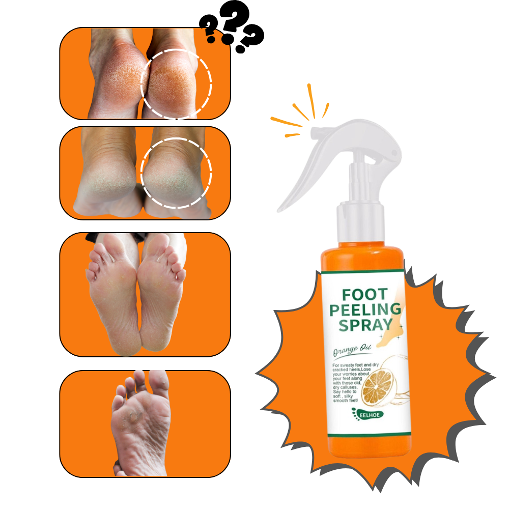 Spray revitalisant pour les pieds