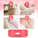 Chaussettes avec Lotions Revitalisantes intégrées