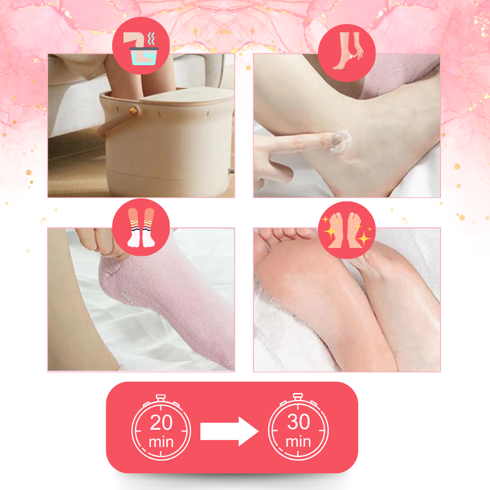 Chaussettes avec Lotions Revitalisantes intégrées