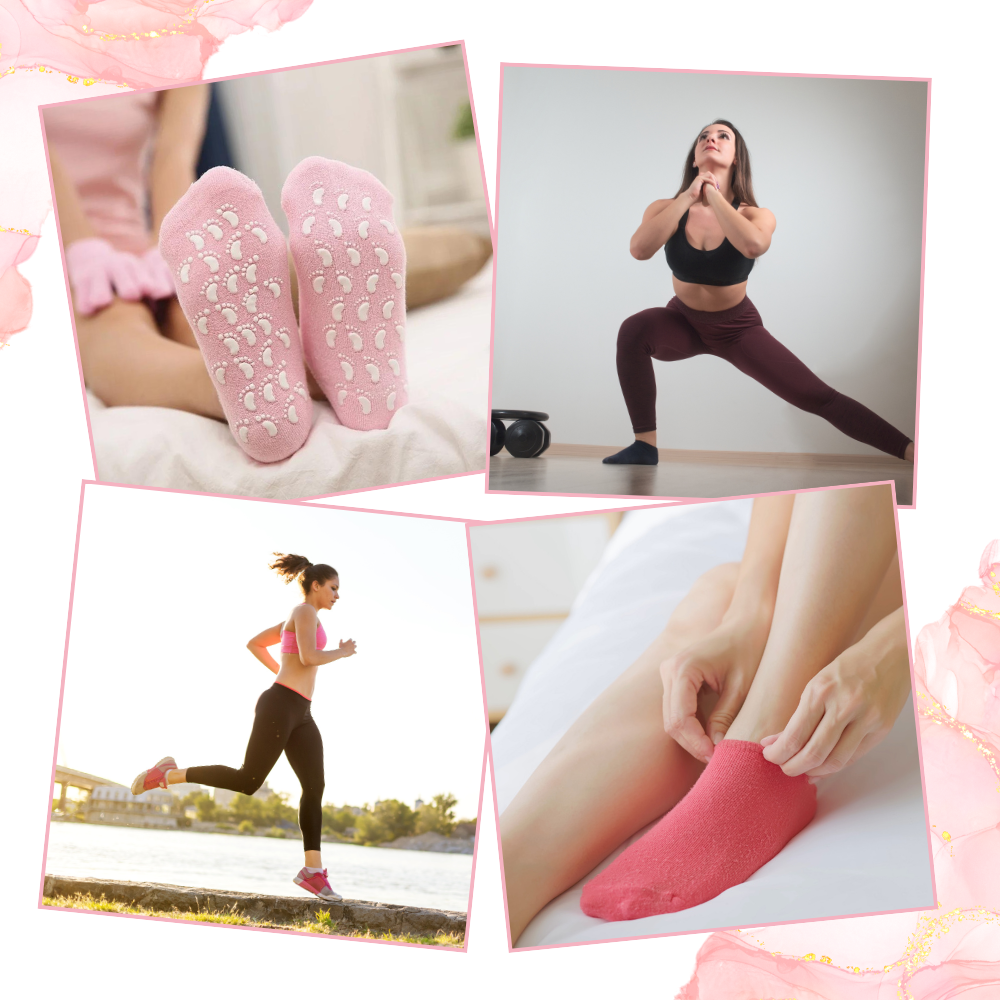 Chaussettes avec Lotions Revitalisantes intégrées