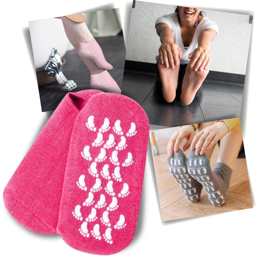 Chaussettes avec Lotions Revitalisantes intégrées