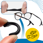 Crochets antidérapants pour lunettes