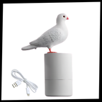Distributeur de savon automatique en forme de pigeon