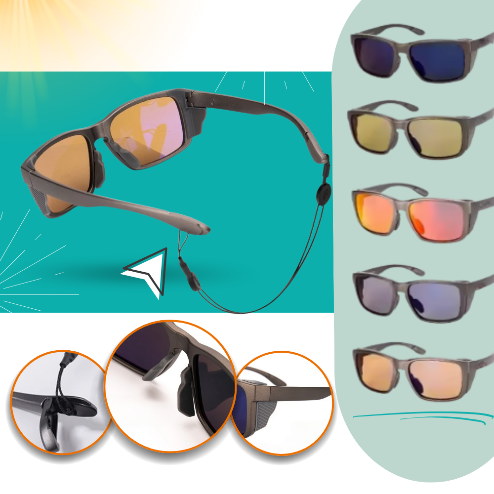 Lunettes polarisantes de pêche