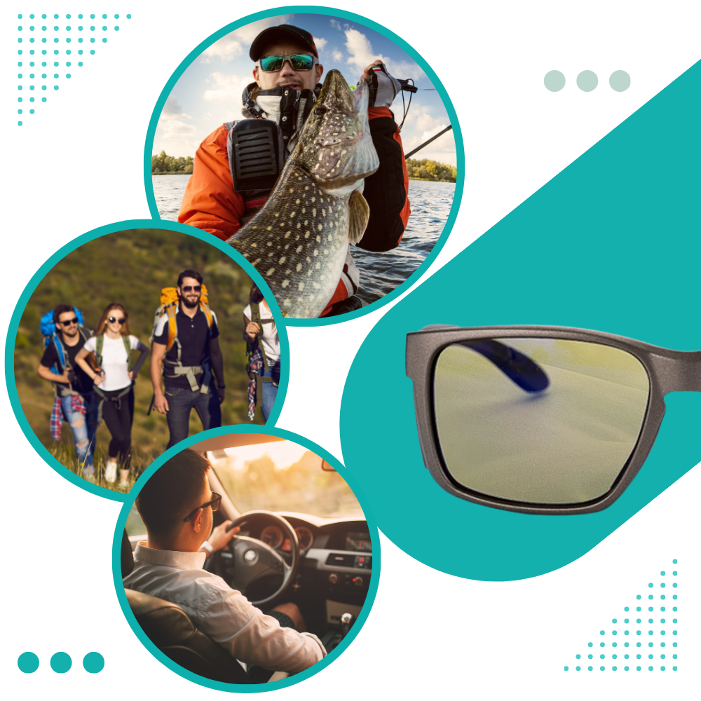 Lunettes polarisantes de pêche