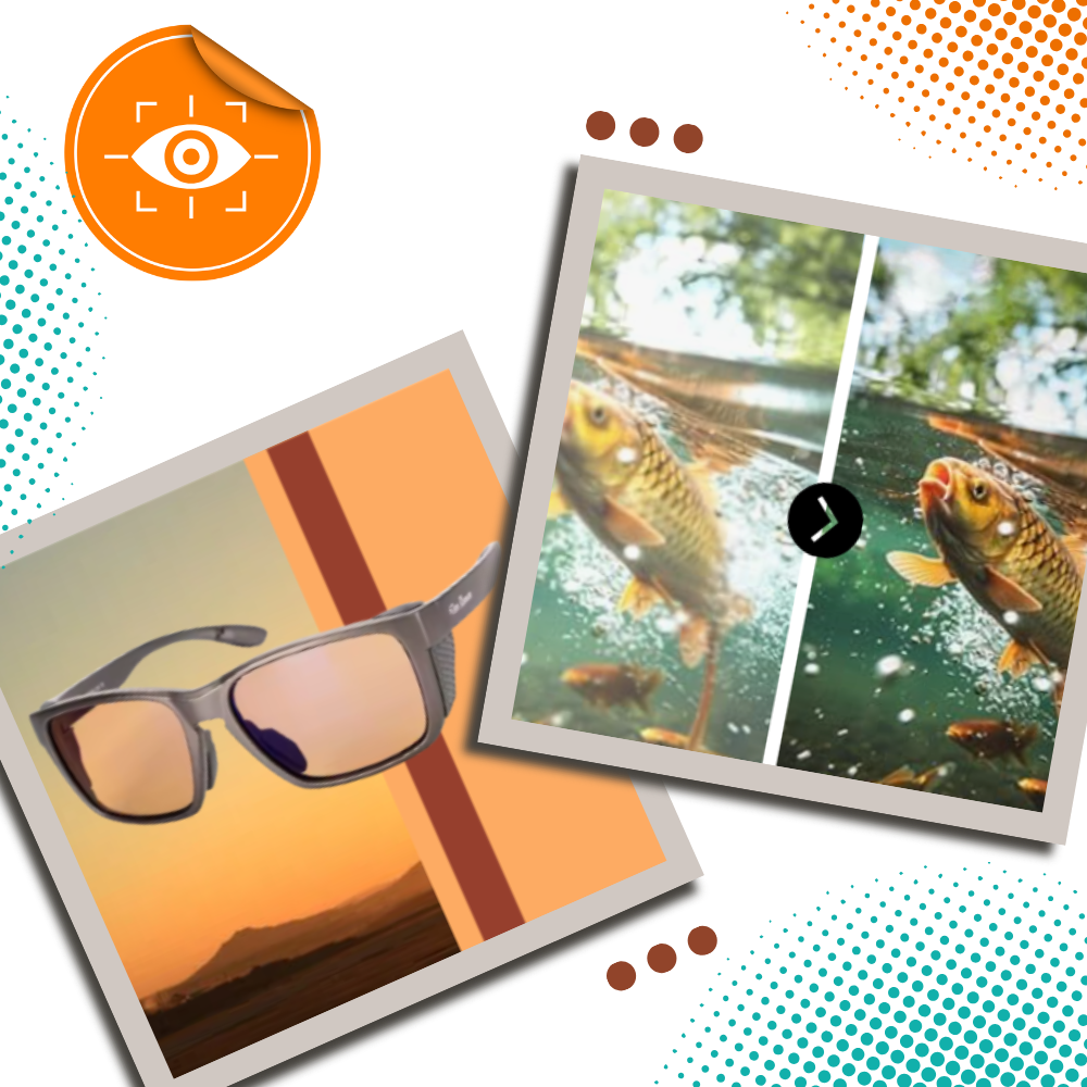 Lunettes polarisantes de pêche