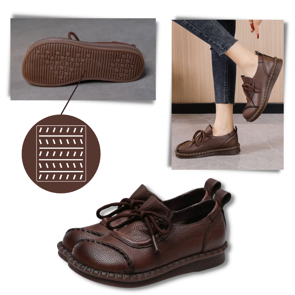 Mocassins à plate-forme absorbant les chocs