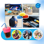 Couvercle anti-déversement en silicone