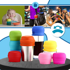 Couvercle anti-déversement en silicone