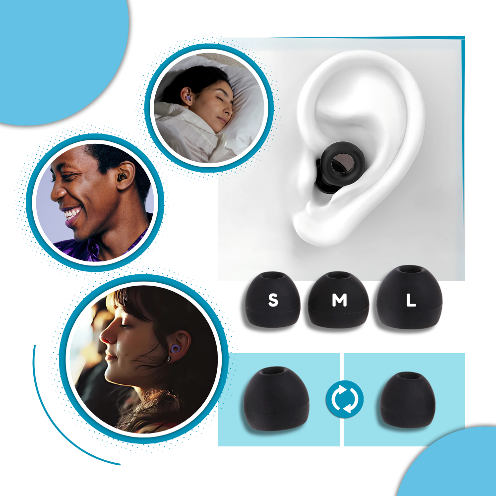 Bouchons d'oreille en silicone