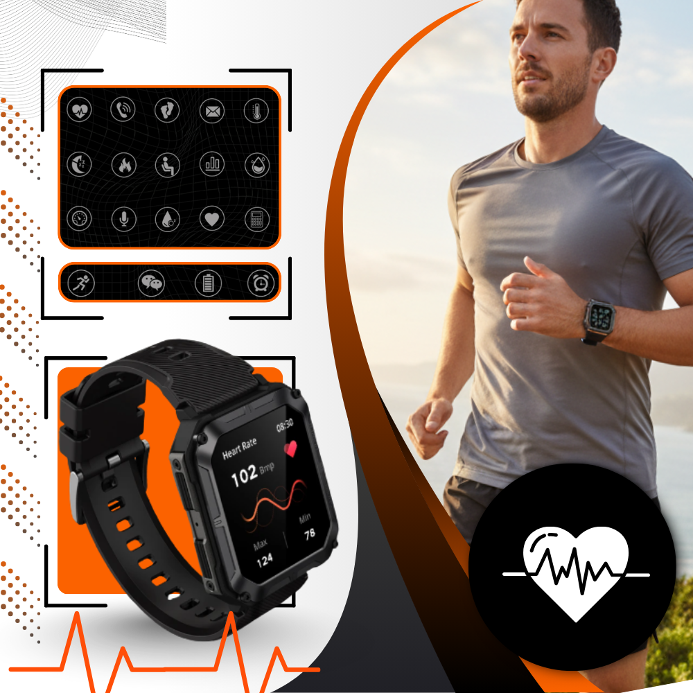 Montre connectée militaire santé